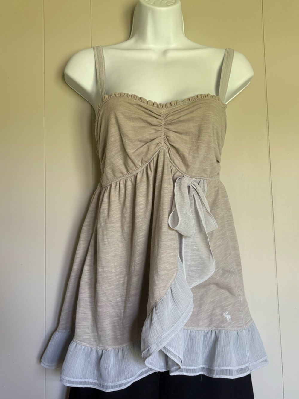 Y2K Abercrombie babydoll top